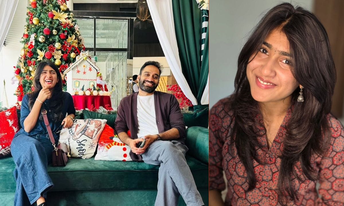 നൽകിയിട്ടുള്ള വിവരങ്ങൾ താഴെ പറയുന്ന രീതിയിൽ മാറ്റിയെഴുതാം: പ്രശസ്ത നിർമാതാവ് ഷിബു തമീൻസിന്റെ മകളാണ് ഇരുപതുകാരിയായ റിയ തമീൻസ്. തന്റെ 19-ാം വയസ്സിലാണ് റിയ ഷിബു നിർമാണരംഗത്തേക്ക് കടന്നുവന്നത്.  റിയ 'തഗ്സ്', 'മുറ', വിക്രം നായകനാകുന്ന തമിഴ് ചിത്രം 'വീര ധീര ശൂരൻ' എന്നിവയുടെ നിർമാതാവാണ്. (PHOTO: INSTAGRAM)
