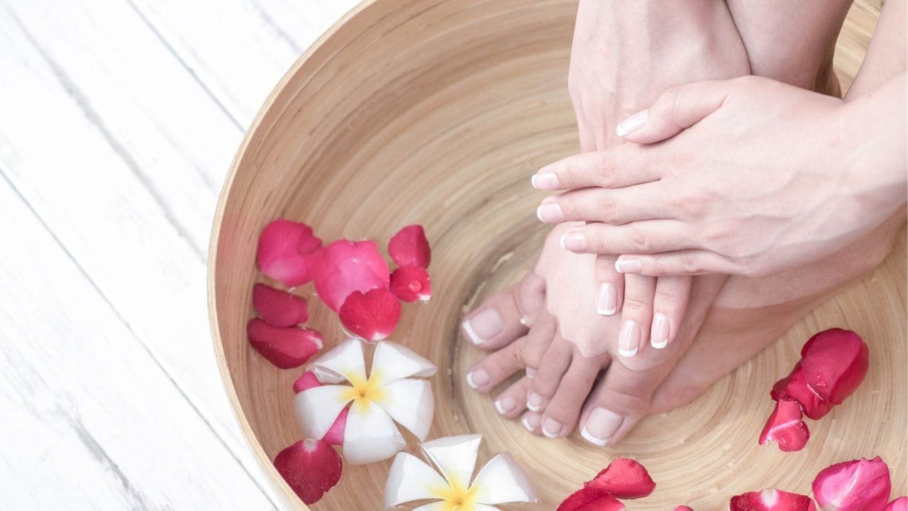 Soaking Feet In Warm Water