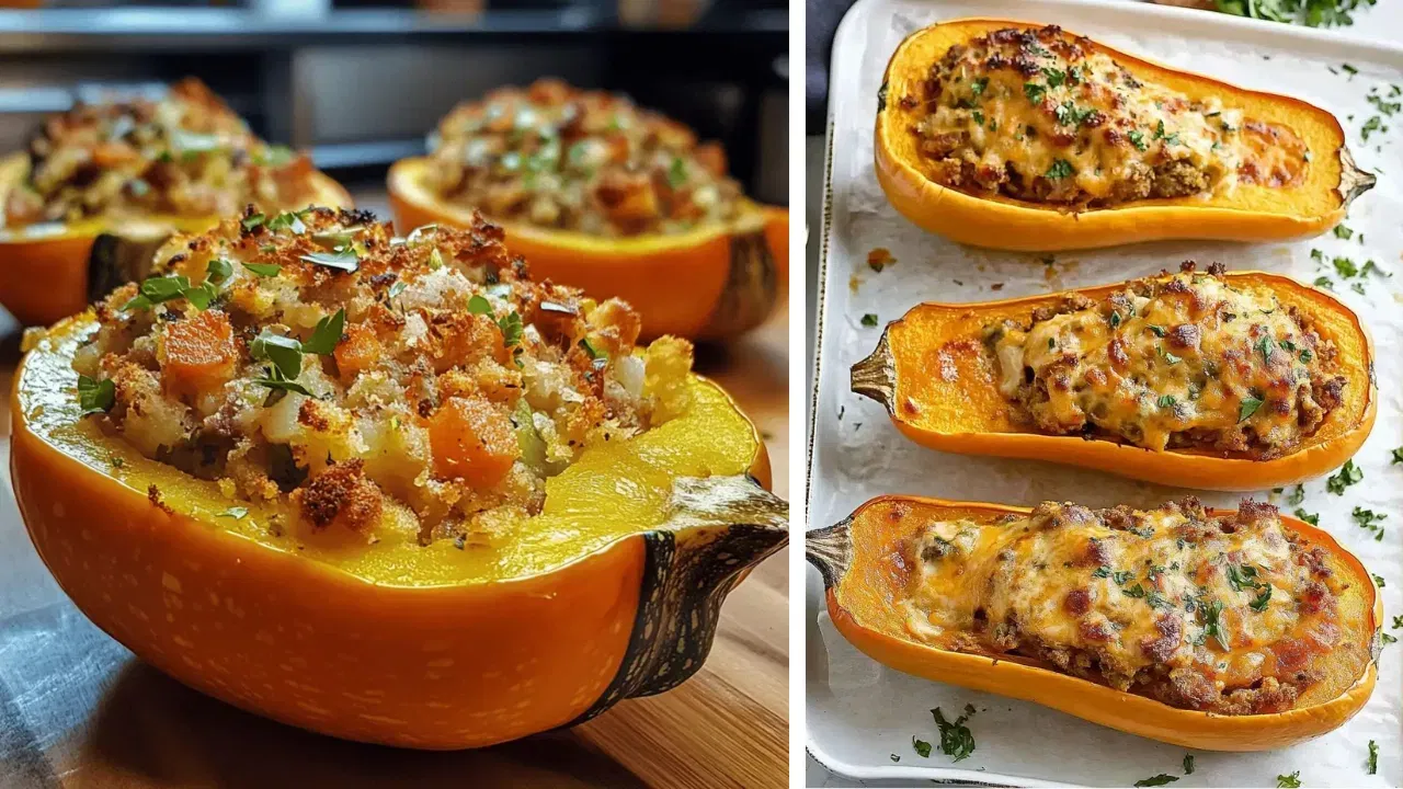 1. സ്റ്റഫ്ഡ് ബട്ടർനട്ട് സ്ക്വാഷ്- കാണാൻ മനോഹരവും രുചിയിൽ സമ്പന്നവുമായ ഈ വിഭവം ക്രിസ്മസ് ഡിന്നറിന് ഏറെ അനുയോജ്യമാണ്. മത്തങ്ങ പകുതിയായി മുറിച്ച് വിത്തുകൾ നീക്കം ചെയ്യുക. ഓയിൽ പുരട്ടി നന്നായി വേവുന്നതുവരെ റോസ്റ്റ് ചെയ്യുക. വേവിച്ച ക്വിനോവയിൽ നട്സ്, ക്രാൻബെറി, വെളുത്തുള്ളി, മസാലകൾ എന്നിവ ചേർത്ത് സ്ക്വാഷിനുള്ളിൽ നിറയ്ക്കുക. വീണ്ടും കുറച്ചുനേരം ബേക്ക് ചെയ്ത് ചൂടോടെ വിളമ്പുക.