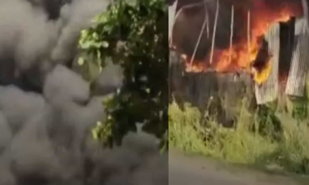 Thalassery Massive Fire: തലശ്ശേരിയിൽ വൻ തീപ്പിടിത്തം; ഇൻഡസ്ട്രിയൽ എസ്റ്റേറ്റിലാണ് അപകടം