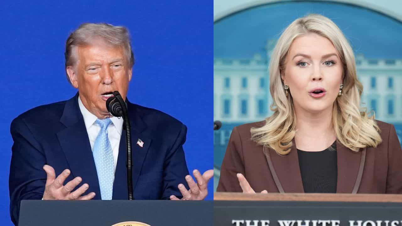 Donald Trump: നല്ല ഭംഗിയുള്ള മുഖം, മെഷീന്‍ ഗണ്‍ പോലുള്ള ചുണ്ടുകള്‍; സെക്രട്ടറിയെ വര്‍ണിച്ച് ട്രംപ്