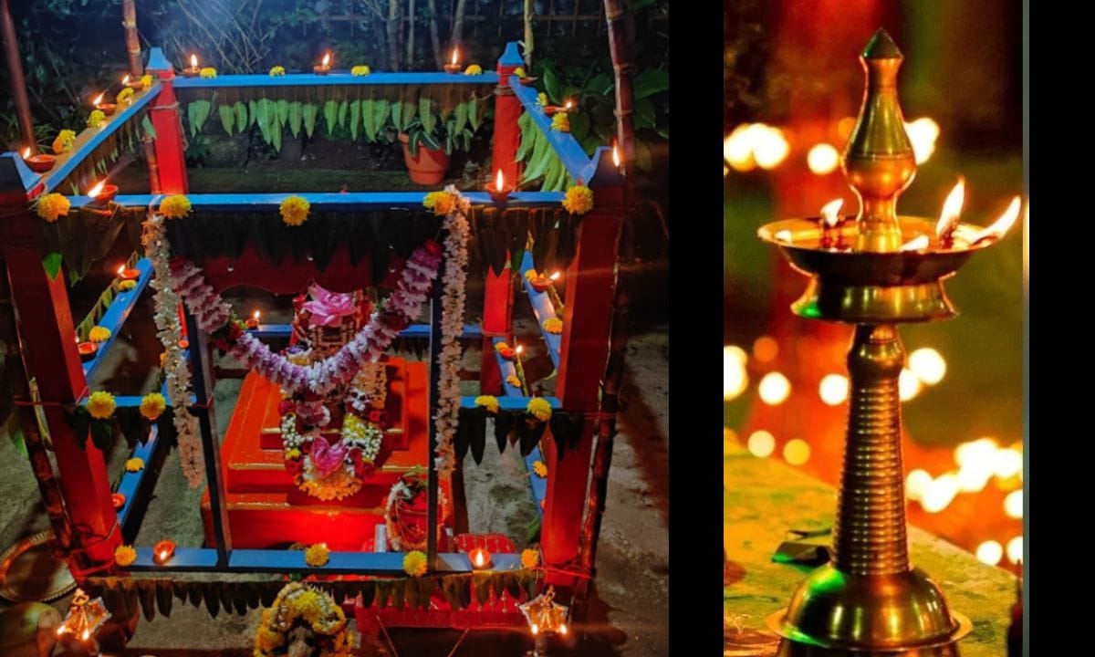 മഞ്ഞൾ ഭഗവാൻ വിഷ്ണുവിനെയാണ് പ്രതീകപ്പെടുത്തുന്നത്. കൂടാതെ തുളസി വിഷ്ണുപ്രിയ എന്നും അറിയപ്പെടുന്നു അതിനാൽ ഇങ്ങനെ മഞ്ഞൾ ഇട്ടു നൽകുന്നത് ലക്ഷ്മി ദേവിയുടെയും ഭഗവാൻ വിഷ്ണു അനുഗ്രഹം നേടാൻ സഹായിക്കും.വിളക്ക് കത്തിക്കുമ്പോൾ അതിന്റെ ജ്വാല വടക്കോട്ട് അഭിമുഖമായി വയ്ക്കുക. വടക്ക് ദിശ കുബേരന്റെയും സമ്പത്തിന്റെയും ദിശയായി കണക്കാക്കപ്പെടുന്നു. അങ്ങനെ ചെയ്യുന്നത് വീട്ടിൽ നിന്ന് ദാരിദ്ര്യം അകറ്റുകയും പുതിയ വരുമാന സ്രോതസ്സുകൾ സൃഷ്ടിക്കുകയും ചെയ്യുന്നു.(PHOTO: FACEBOOK/INSTAGRAM)