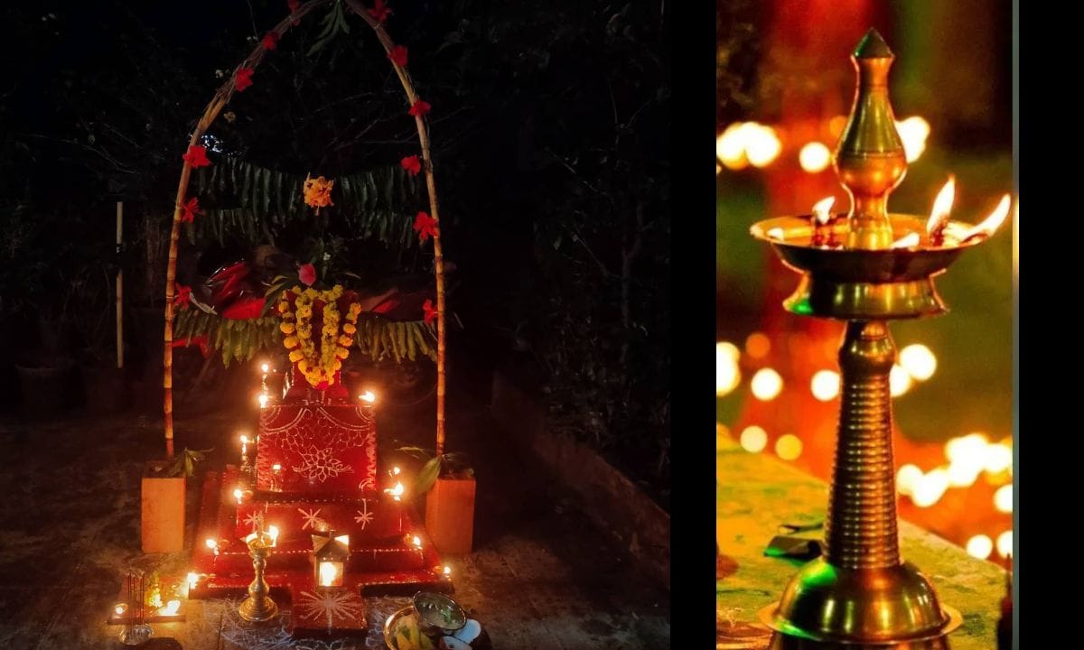 ഇങ്ങനെ ചെയ്യുന്നത് വരുമാനത്തിന്റെ പുതിയ വഴികൾ തുറക്കുകയും നിങ്ങളുടെ ജീവിതത്തിൽ സന്തോഷവും സമാധാനവും കൊണ്ടുവരികയും ചെയ്യും. കൂടാതെ ബിസിനസ് ലാഭവും ജോലിയിൽ സ്ഥാനക്കയറ്റം പുതിയ ജോലി നേടുക എന്നിവയാണ് നിങ്ങളുടെ ലക്ഷ്യമെങ്കിൽ തുളസിയുടെ അടുത്ത് കത്തിക്കുന്ന വിളക്കിൽ ഒരു നുള്ള് മഞ്ഞൾ പൊടി ചേർക്കുക. (PHOTO: FACEBOOK/INSTAGRAM)