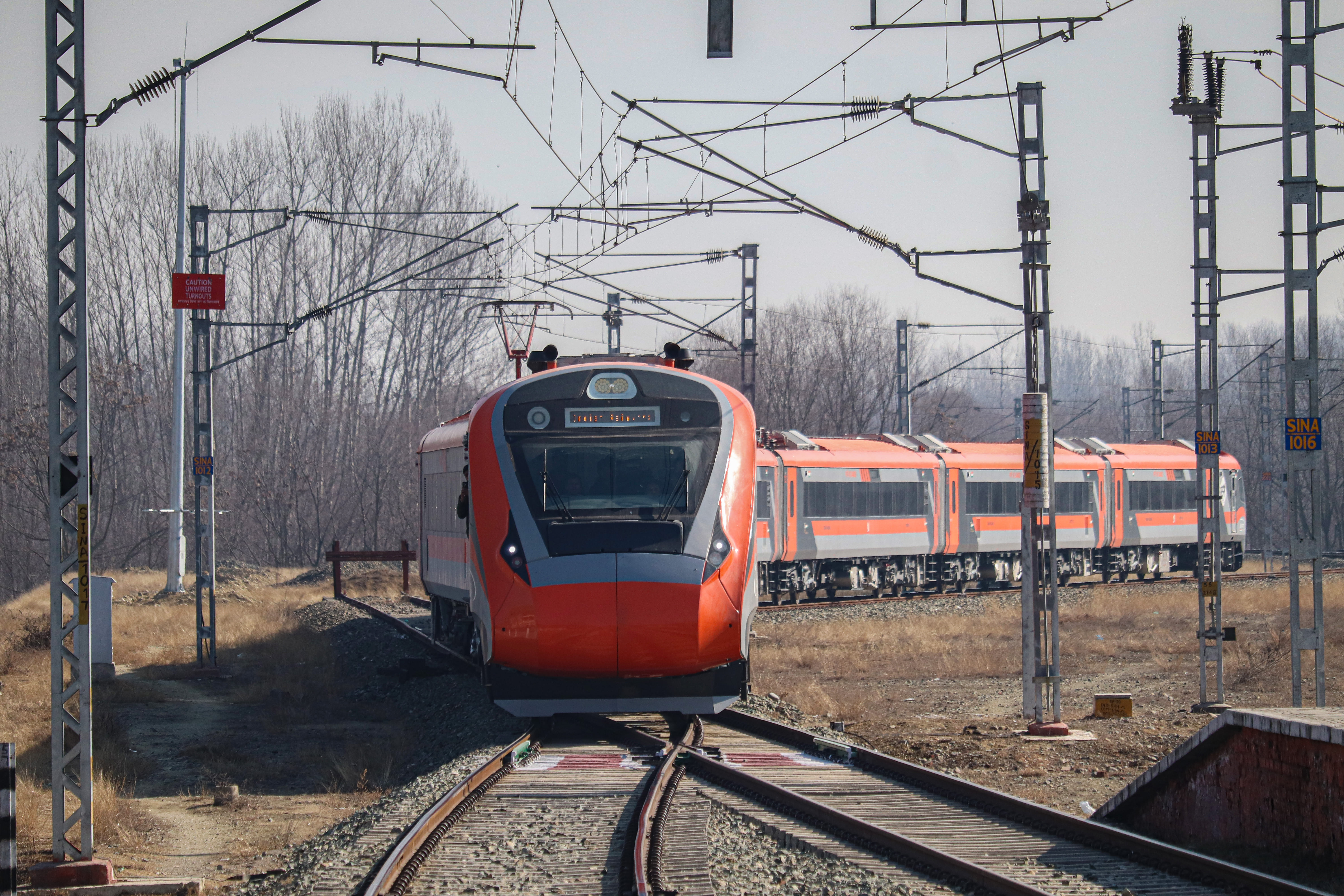 Indian Railways Begins Trial Run Of Vande Bharat Express Train From Katra To Kashmir Valley
