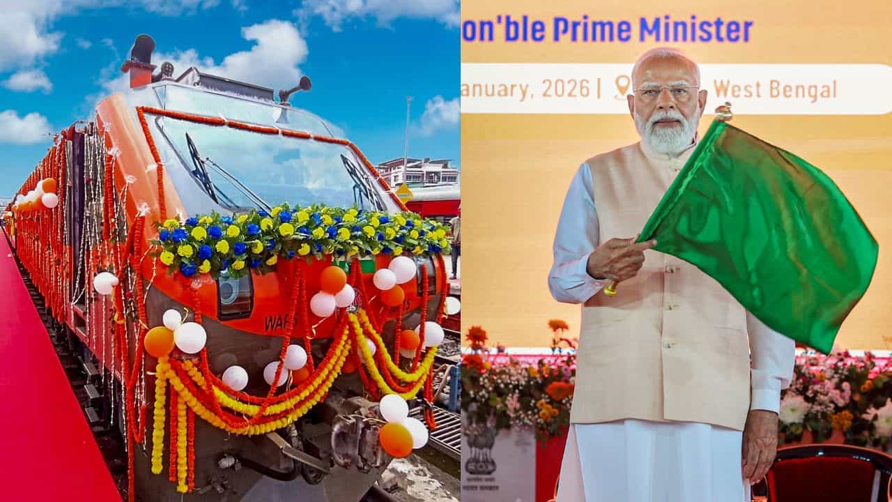 Amrit Bharat Express: അഞ്ച് അമൃത് ഭാരത് എക്‌സ്പ്രസുകള്‍ കൂടി ഇറങ്ങുന്നു; ഉദ്ഘാടനം പ്രധാനമന്ത്രി നിര്‍വഹിക്കും