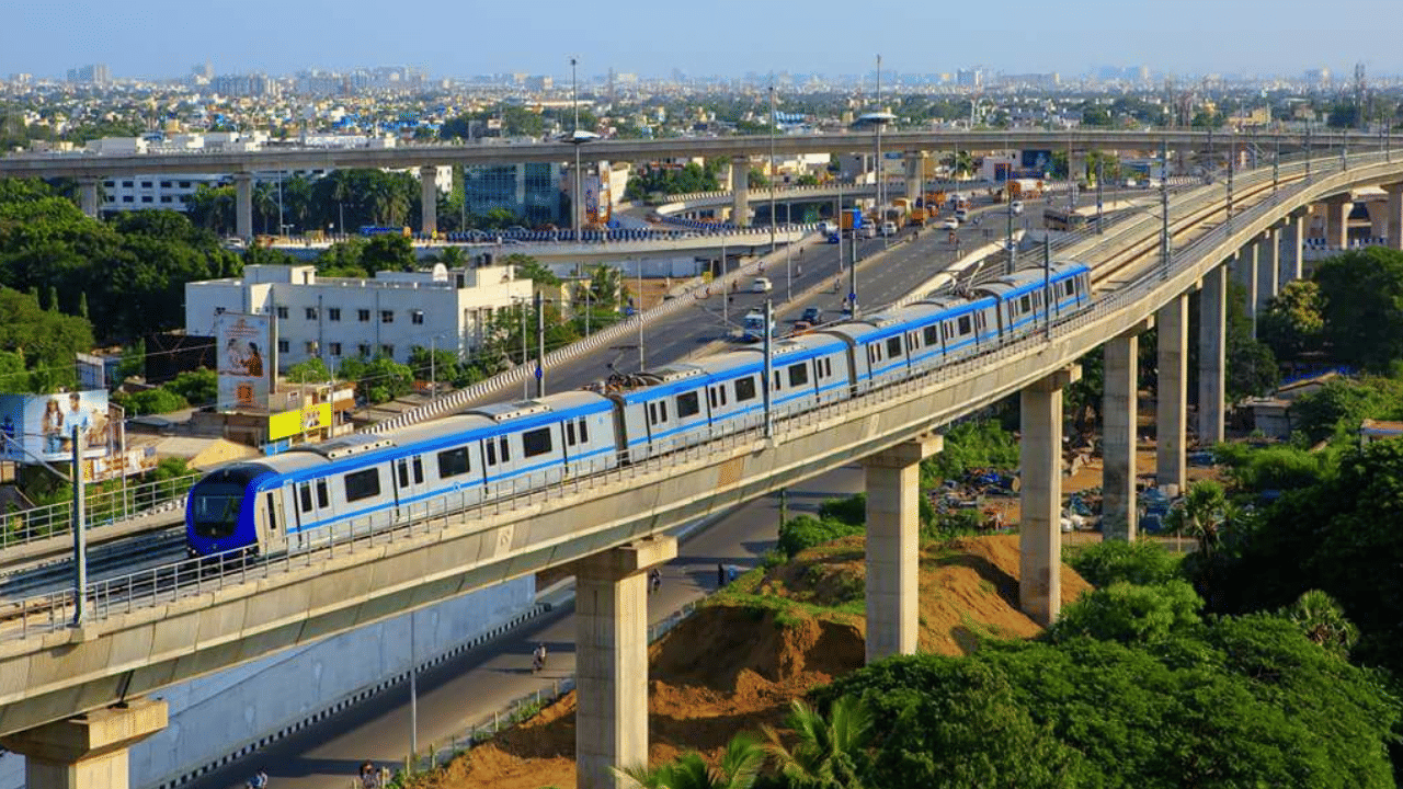 Chennai Metro: വടപളനി - പൂനമല്ലി മെട്രോ പാത അടുത്തമാസം തുറക്കും; ഗതാഗത കുരുക്കേ വിട