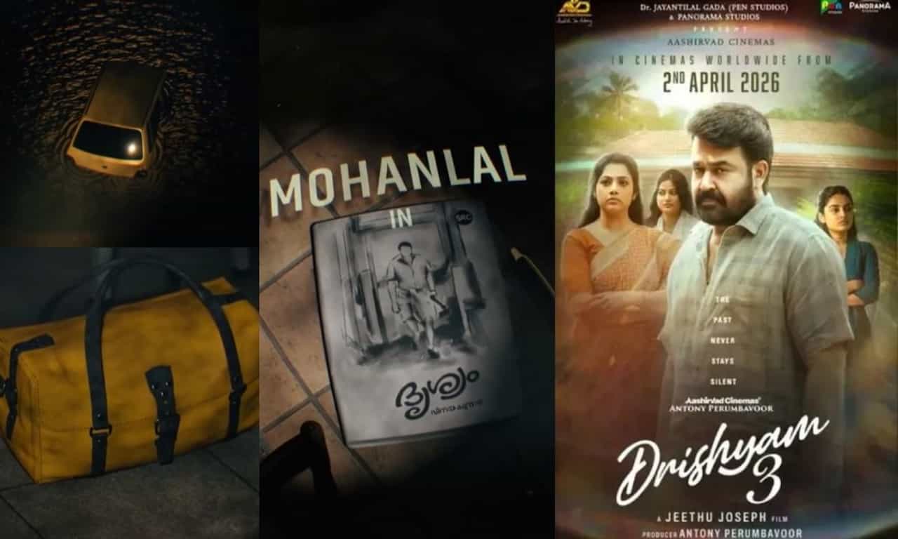 Drishyam 3: മുങ്ങിത്താഴുന്ന വരുണിന്റെ കാർ, അസ്ഥിയൊളിപ്പിച്ച ബാഗ്; ജോർജ് കുട്ടിയും കുടുംബവും ഇനിയെന്താകും? റിലീസ് തീയ്യതി എത്തി