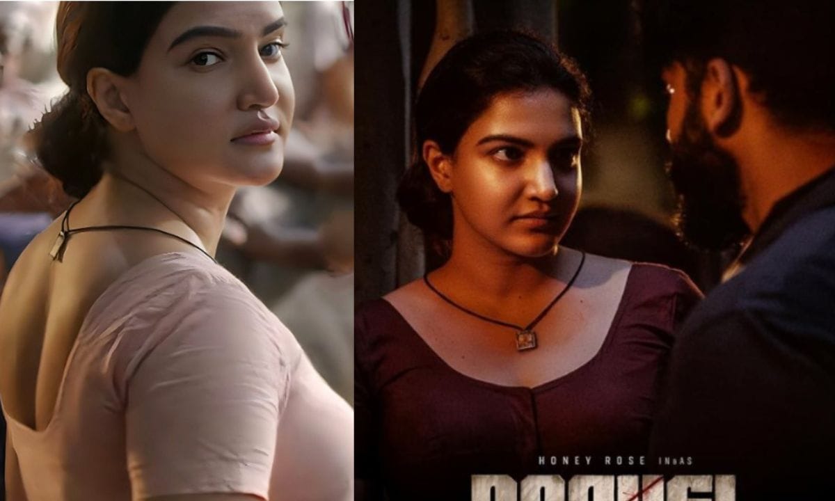 മലയാളത്തിലെ ശ്രദ്ധേയ സംവിധായകനായ എബ്രിഡ് സഹരചയിതാവുന്ന ചിത്രം സംവിധാനം ചെയ്തത് ആനന്ദിനി ബാലയാണ്. റേച്ചിലിൽ ഒരു ഇറച്ചി വെട്ടുകാരിയുടെ കഥാപാത്രവുമായാണ് ഹണി റോസ് എത്തുന്നത്. മലയാളത്തിനു പുറമേ തമിഴ്, തെലുങ്ക്, കന്നട, ഹിന്ദി എന്നീ അഞ്ചു ഭാഷകളിലാണ് സിനിമ റിലീസ് ചെയ്യുന്നത്. (PHOTO: INSTAGRAM)