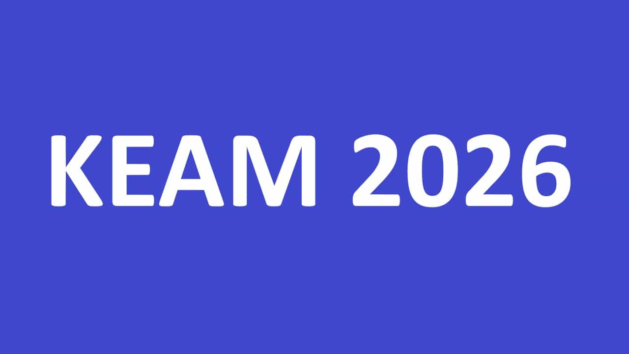KEAM 2026: കീം 2026 ഇതാ എത്തിപ്പോയി; എന്ട്രന്സ് പരീക്ഷയ്ക്ക് അപേക്ഷിക്കേണ്ടത് ഈ തീയതി മുതല് KEAM 2026: കീം 2026 ഇതാ എത്തിപ്പോയി; എന്ട്രന്സ് പരീക്ഷയ്ക്ക് അപേക്ഷിക്കേണ്ടത് ഈ തീയതി മുതല്