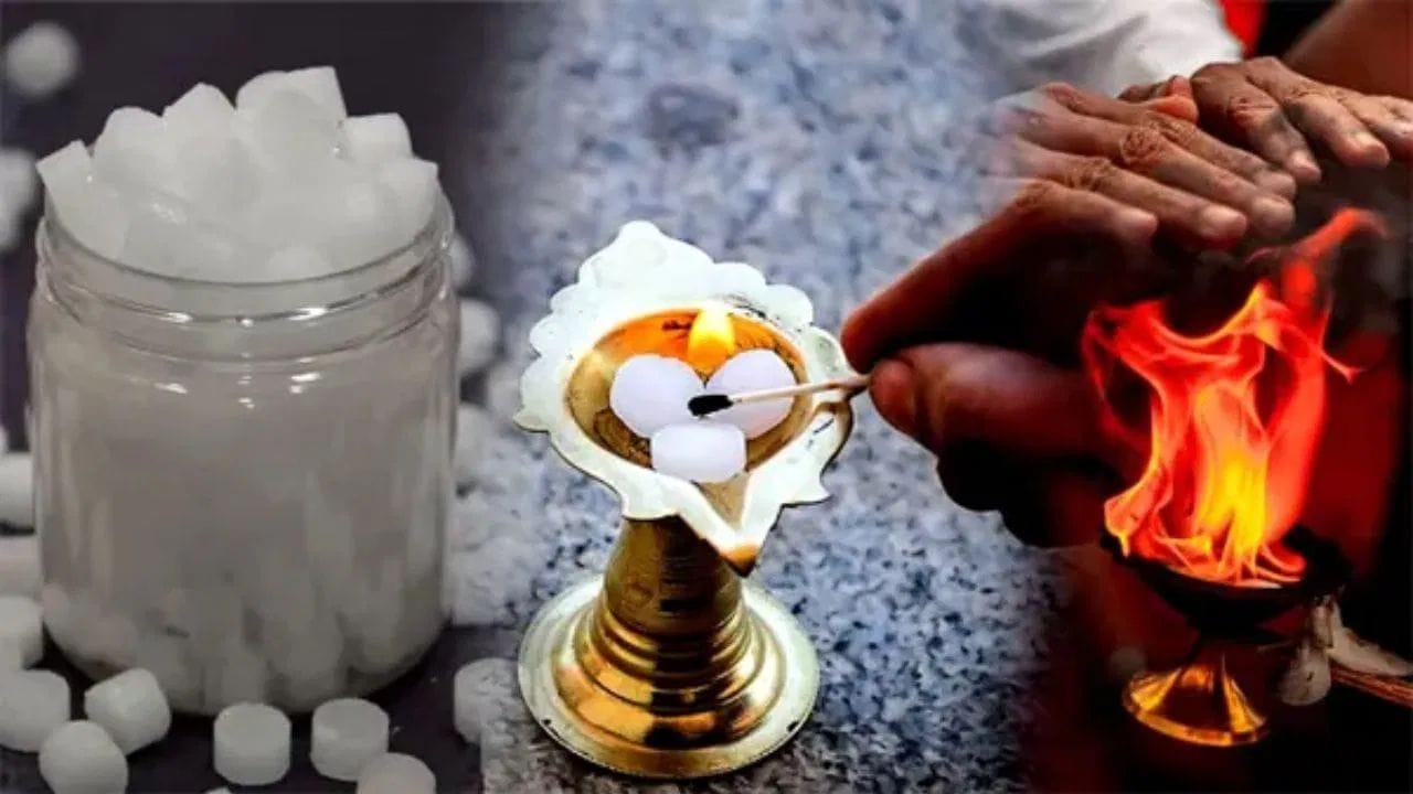 ഇങ്ങനെ ചെയ്തതിനുശേഷം ആ കർപ്പൂരം വീടിന് പുറത്തോ ആരും ചവിട്ടാത്ത മൂലയിലും കൊണ്ടുപോയി സൂക്ഷിക്കുക അത് തനിയെ കത്തി തീരുമാനം അനുവദിക്കുക. സന്ധ്യാസമയത്ത് രാത്രി ഉറങ്ങാൻ പോകുന്നതിനു മുൻപ് ആണ് സാധാരണയായി കർപ്പൂരം കത്തിച്ച് ഇങ്ങനെ ചെയ്യാറുള്ളത്. (PHOTO: TV9 NETWORK)