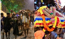 തിരുവാഭരണ ഘോഷയാത്രയ്ക്ക് കുടപിടിക്കേണ്ടി വരുമോ?