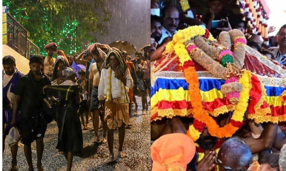 Kerala Rain Alert: തിരുവാഭരണഘോഷയാത്രക്ക് മഴയോ? കാലാവസ്ഥാ മുന്നറിയിപ്പ് ഇങ്ങനെ?