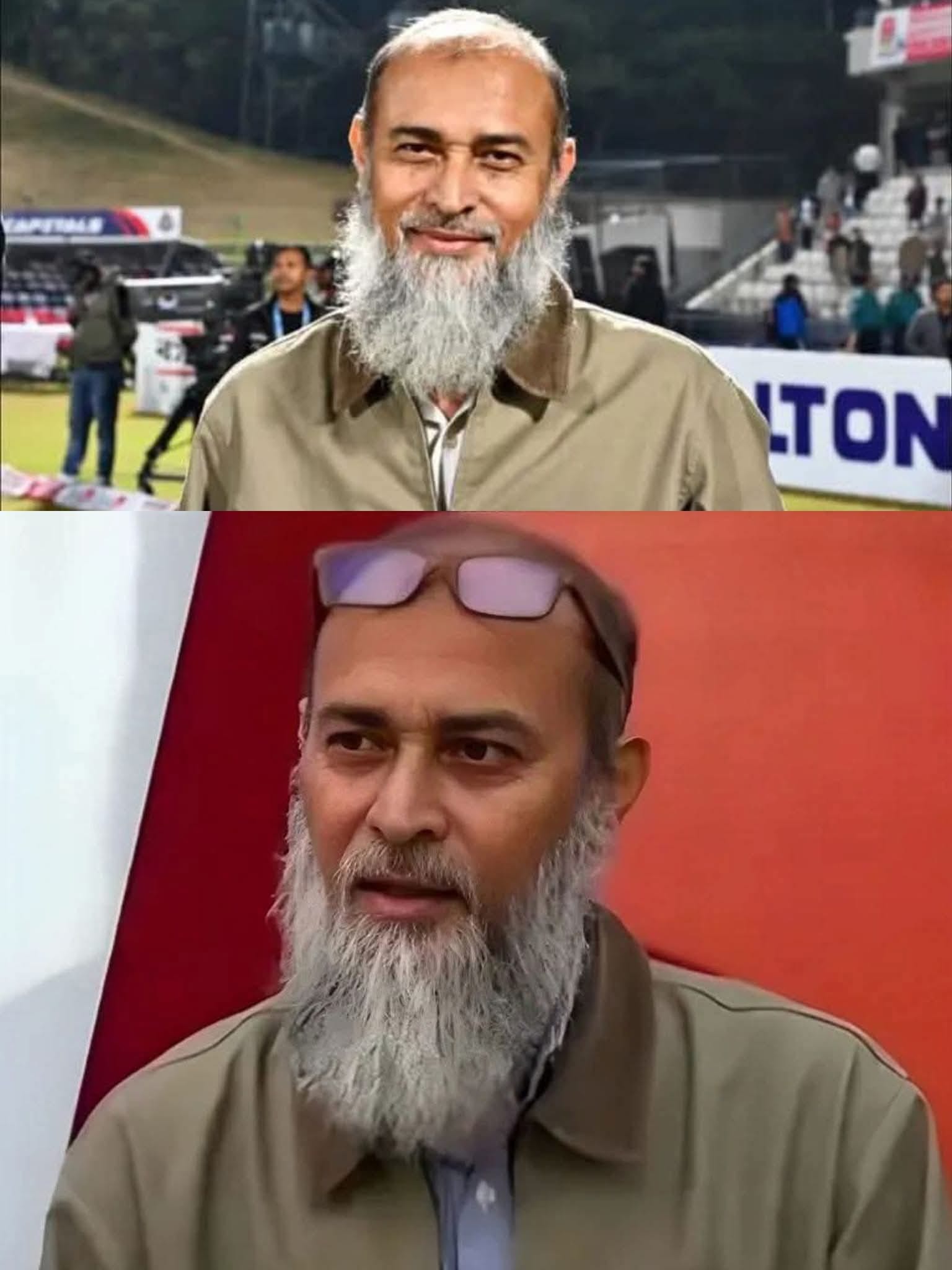 ബംഗ്ലാദേശ് ക്രിക്കറ്റിൽ പ്രതിസന്ധി ഒഴിയുന്നില്ല. ബംഗ്ലാദേശ് ക്രിക്കറ്റ് ബോർഡ് ഡയറക്ടർ നജ്മുൽ ഇസ്ലാമിൻ്റെ പ്രസ്താവനയുമായി ബന്ധപ്പെട്ടാണ് വിവാദം കത്തിപ്പടർന്നത്. മുൻ ക്യാപ്റ്റനായ തമീം ഇഖ്ബാലിനെ നജ്മുൽ ഇസ്ലാം ഇന്ത്യൻ ഏജൻ്റ് എന്ന് വിളിച്ചതിലാണ് പ്രശ്നത്തിൻ്റെ തുടക്കം. (Image Courtesy - Social Media)
