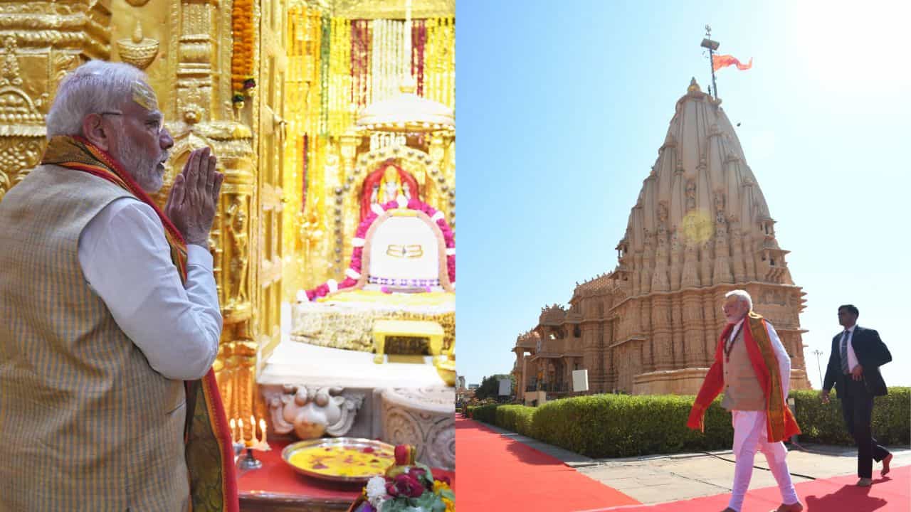 PM Modi: ഇന്ത്യയുടെ പ്രതിരോധത്തിൻ്റെ പ്രതീകം, സോമനാഥക്ഷേത്രത്തെ പറ്റി പ്രധാനമന്ത്രി