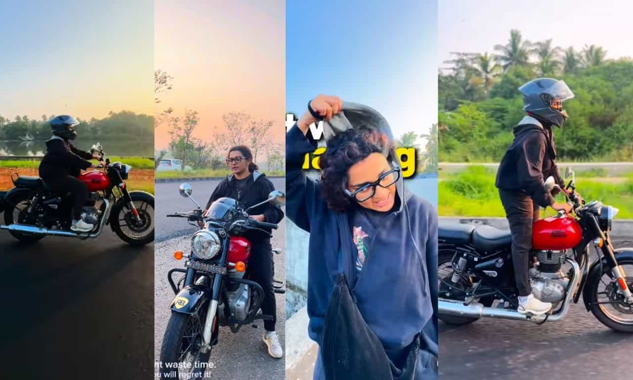 Parvathy Thiruvothu: മഞ്ജുവിനു പിന്നാലെ റോയൽ എന്ഫീൽഡിൽ പറന്ന് പാർവ്വതിയും! സമയം കളഞ്ഞിട്ട് കാര്യമില്ലെന്ന് താരം