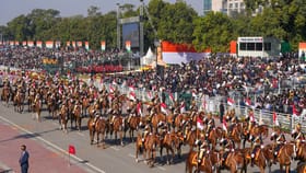 റിപ്പബ്ലിക്ക് ദിനത്തിൽ കർത്തവ്യ പഥിലെ ധീരതയുടെ പ്രകടനം; എവിടെ...