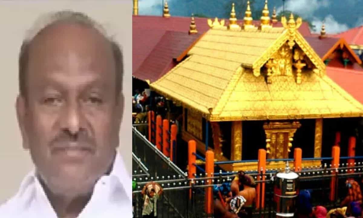 Sabarimala Gold Theft Case: ശബരിമല സ്വര്‍ണമോഷണം; മുന്‍ ദേവസ്വംബോര്‍ഡ് അംഗം കെ പി ശങ്കരദാസ് അറസ്റ്റില്‍