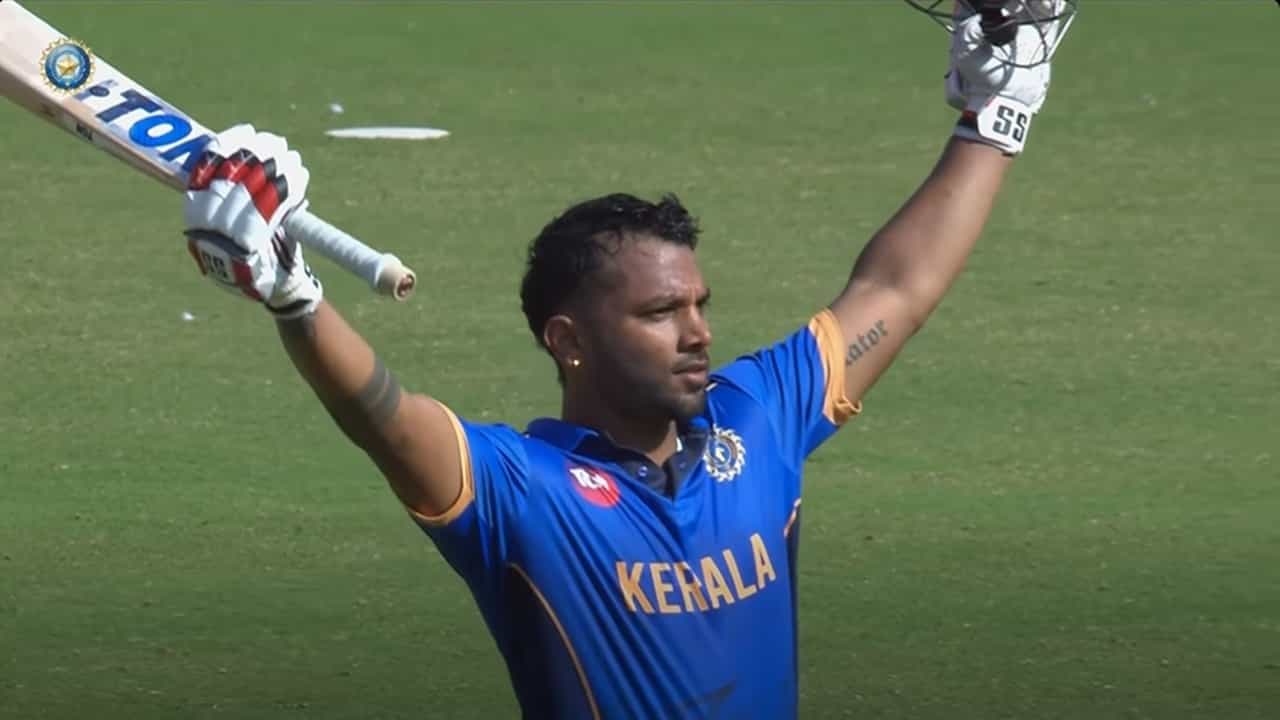 Vijay Hazare Trophy: വിഷ്ണു വിനോദിന്റെ തൂക്കിയടി; സഞ്ജു സാംസണ്‍ നിരാശപ്പെടുത്തിയിട്ടും പുതുച്ചേരിയെ പറപറപ്പിച്ച് കേരളം