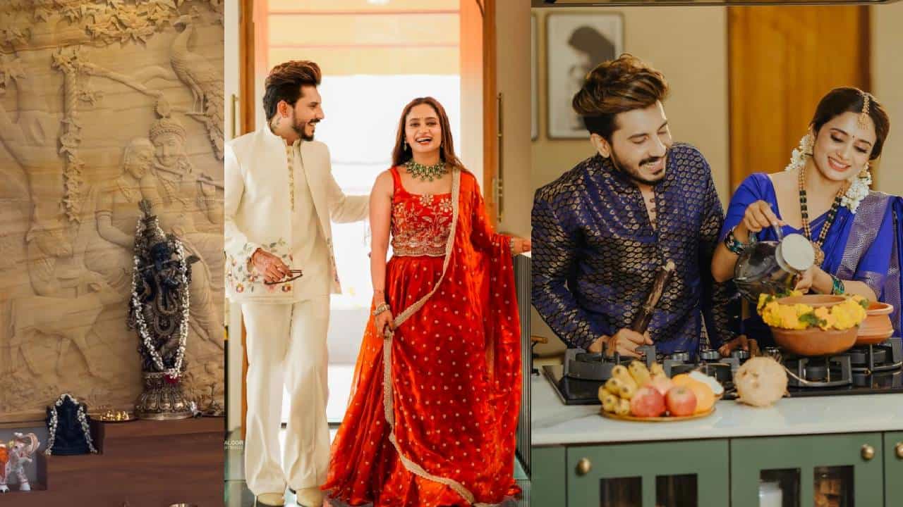 Youtubers Meeth Miri: ലക്ഷങ്ങള്‍ വില വരുന്ന ഹാങ്ങിങ് ലൈറ്റുകള്‍, ഡിജെ ലൈറ്റുകള്‍ വരുന്ന ബാത്ത്റൂം, ഗ്ലാസ് ബ്രിഡ്ജ്; മീത്ത് മിറി കപ്പിള്‍സിന്റെ ആഢംബര വസതിയുടെ വില!