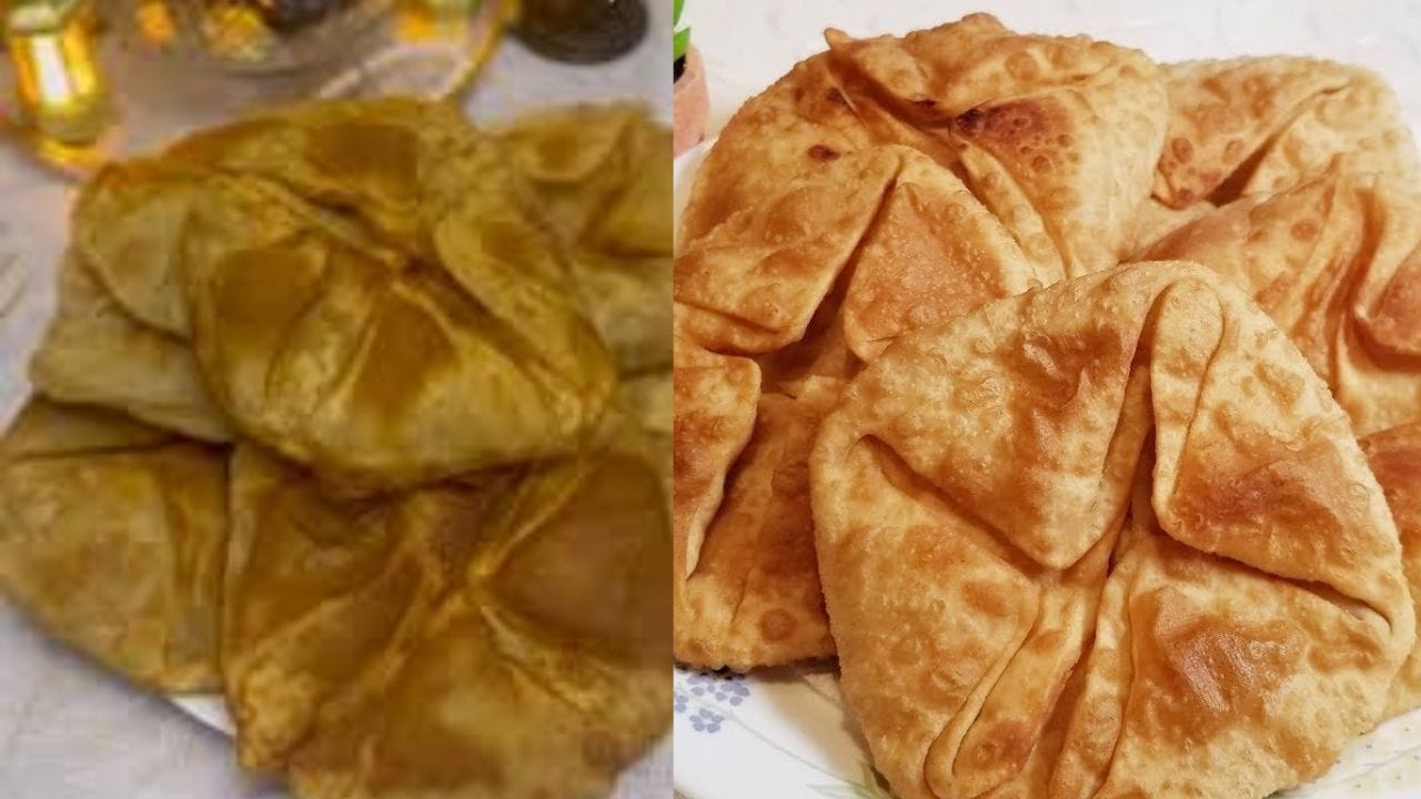 ചേരുവകൾ: മൈദ രണ്ട് കപ്പ്, മുട്ട 1 എണ്ണം, കറുത്ത ജീരകം അല്ലെങ്കിൽ എള്ള് ഒരു ടീസ്പൂൺ, ഉപ്പ് പാകത്തിന് വെളിച്ചെണ്ണ വറുക്കാൻ ആവശ്യമായത്, വെള്ളം മാവ് കുഴക്കാൻ പാകത്തിന്.(PHOTO: YOUTUBE SCREEN GRAB)