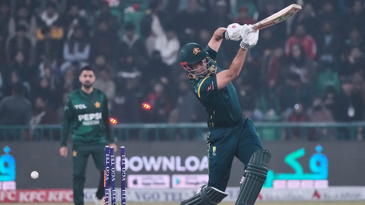 ഓസ്‌ട്രേലിയയുടെ മിച്ചല്‍ മാര്‍ഷാണ് അഞ്ചാമത്. ഓസ്‌ട്രേലിയയുടെ മിച്ചല്‍ മാര്‍ഷാണ് അഞ്ചാമത്. താരത്തിന് 34 വയസുണ്ട്. താരം രാജ്യാന്തര ടി20യില്‍ 83 മത്സരങ്ങള്‍ കളിച്ചിട്ടുണ്ട് (Image Credits: PTI)