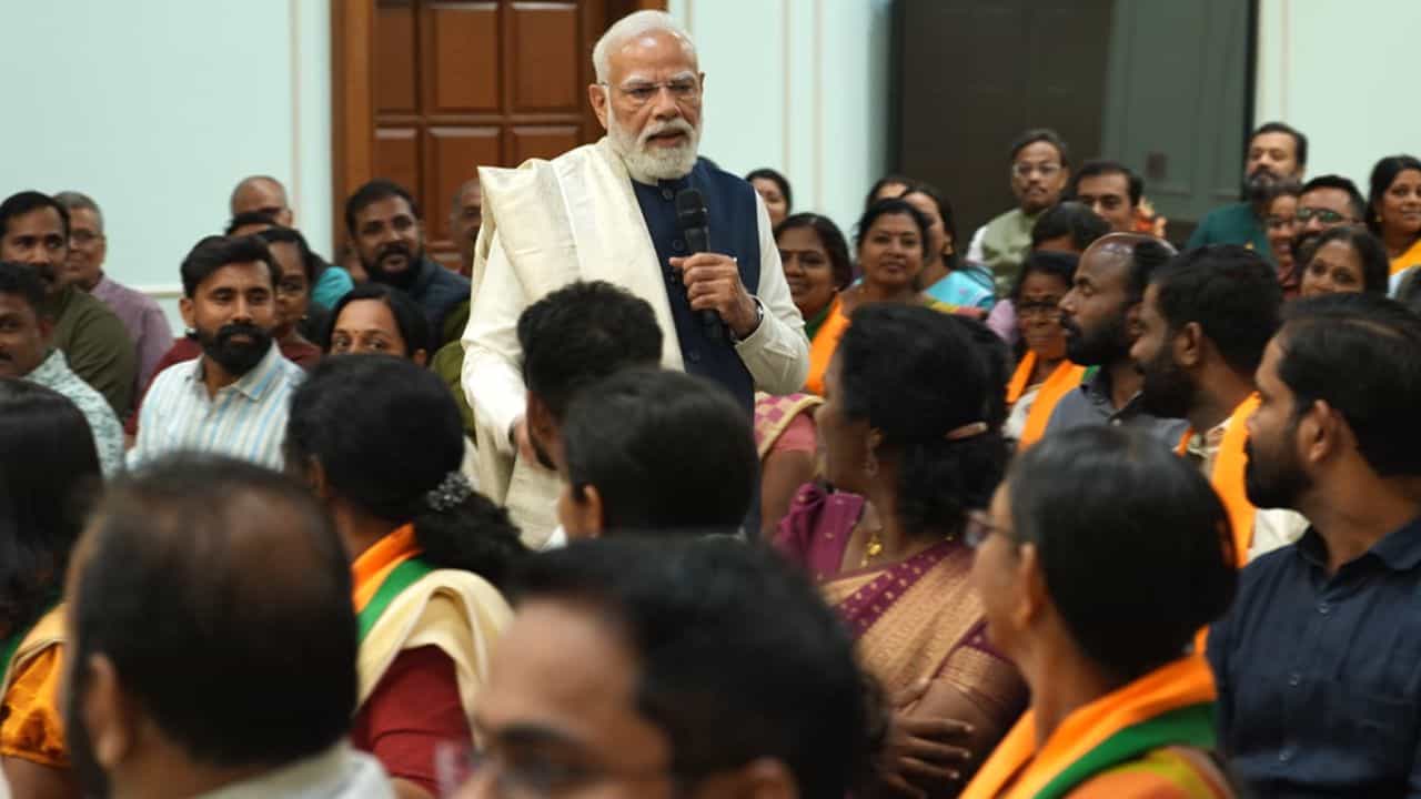 പ്രധാനമന്ത്രിക്കൊപ്പം കേരളത്തിലെ ബിജെപി ജനപ്രതിനിധികൾ; ഭരണ നൈപുണ്യ ശിബിരത്തിൽ പങ്കെടുത്ത് സംഘം