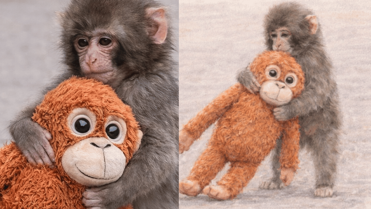 Punchs Plush Toy: പഞ്ചിന്റെ അമ്മ, ലോകത്തെ കരയിച്ച ഈ കുട്ടിക്കുരങ്ങൻ പാവയുടെ കഥ അറിയാമോ? Punchs Plush Toy: പഞ്ചിന്റെ അമ്മ, ലോകത്തെ കരയിച്ച ഈ കുട്ടിക്കുരങ്ങൻ പാവയുടെ കഥ അറിയാമോ?