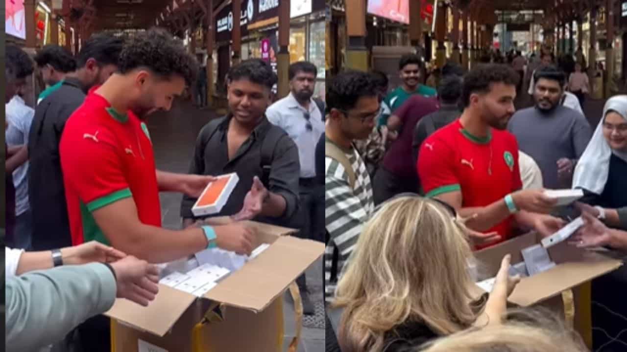 Viral Video: ഒരു പെട്ടി നിറയെ ഫ്രീ ഐഫോൺ, സോഷ്യൽ മീഡിയ ഇൻഫ്ലുവൻസറുടെ പുതിയ ചലഞ്ച് കണ്ടോ? Viral Video: ഒരു പെട്ടി നിറയെ ഫ്രീ ഐഫോൺ, സോഷ്യൽ മീഡിയ ഇൻഫ്ലുവൻസറുടെ പുതിയ ചലഞ്ച് കണ്ടോ?