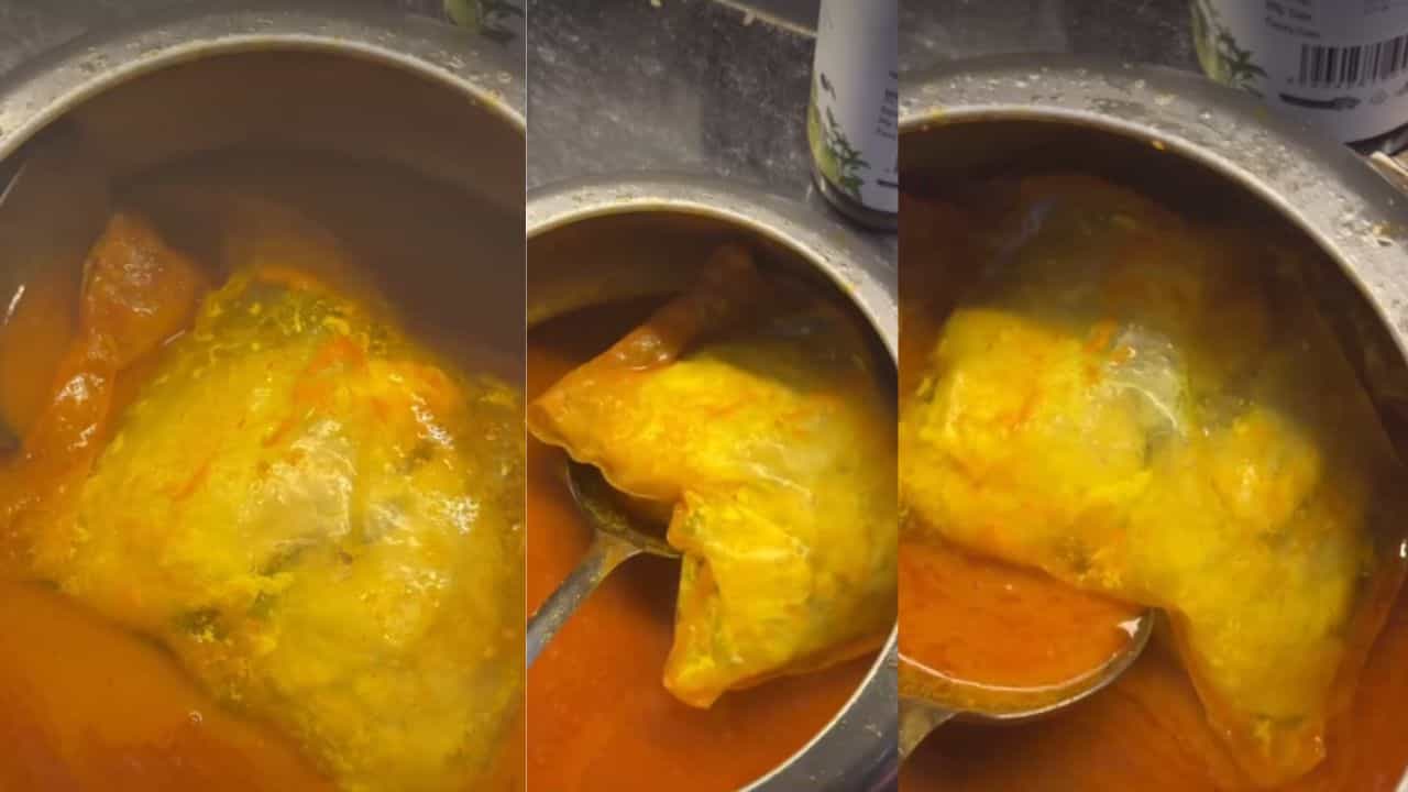 Viral Video: കഴുകണ്ട, മുറിക്കണ്ട! പാക്കറ്റോടെ ചിക്കൻ കറി വെച്ച് വീട്ടുജോലിക്കാരി; വൈറലായി വീഡിയോ Viral Video: കഴുകണ്ട, മുറിക്കണ്ട! പാക്കറ്റോടെ ചിക്കൻ കറി വെച്ച് വീട്ടുജോലിക്കാരി; വൈറലായി വീഡിയോ