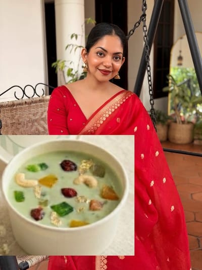 താരം ഈ ​പച്ചക്കറി! അഹാന രുചിക്കുന്ന പായസം കണ്ടോ?