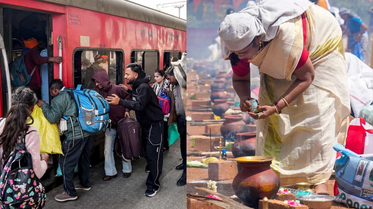 Attukal Pongala Special Train : പൊങ്കാല ഇടാൻ വന്നവരുടെ ശ്രദ്ധയ്ക്ക്; തിരികെ പോകാനുള്ള ട്രെയിനുകൾ ഈ പ്ലാറ്റ്ഫോമിലുണ്ട്