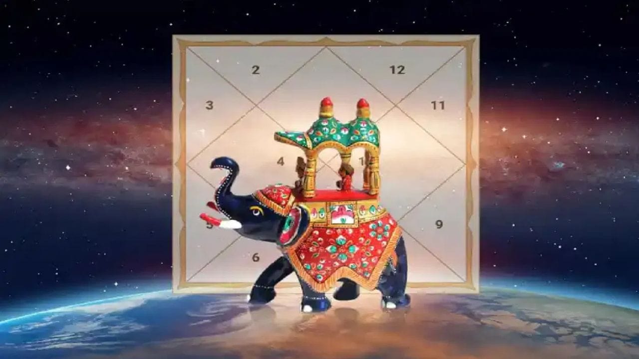 ജ്യോതിഷപ്രകാരം വ്യാഴവും ചന്ദ്രനും സംയോജിക്കുന്ന സമയത്താണ് ഗജകേസരി യോഗം രൂപപ്പെടുന്നത്. ഇത് വിവിധ രാശികളുടെ ജീവിതത്തിൽ വലിയ രീതിയിലുള്ള സ്വാധീനം ചെലുത്തും അതിനാൽ തന്നെ ഗജകേസരി യോഗം രൂപപ്പെടുന്നത് ശുഭകരമായാണ് കണക്കാക്കുന്നത്. യഥാർത്ഥത്തിൽ ഗജകേസരിയോ​ഗം എന്താണെന്ന് അറിയുമോ? അതിന്റെ പേരിൽ തന്നെയുണ്ട് അർത്ഥവും, അതായത് ഗജം എന്നാൽ ആന ഇത് സമ്പത്തിനെയും സ്ഥിരതയെയുമാണ് പ്രതീകപ്പെടുത്തുന്നത്. കേസരി എന്നാൽ സിംഹം എന്നാണ് അർത്ഥം. അത് ശക്തിയെയും നേതൃത്വത്തെയും പ്രതീകപ്പെടുത്തുന്നു. (PHOTO: TV9 NETWORK)