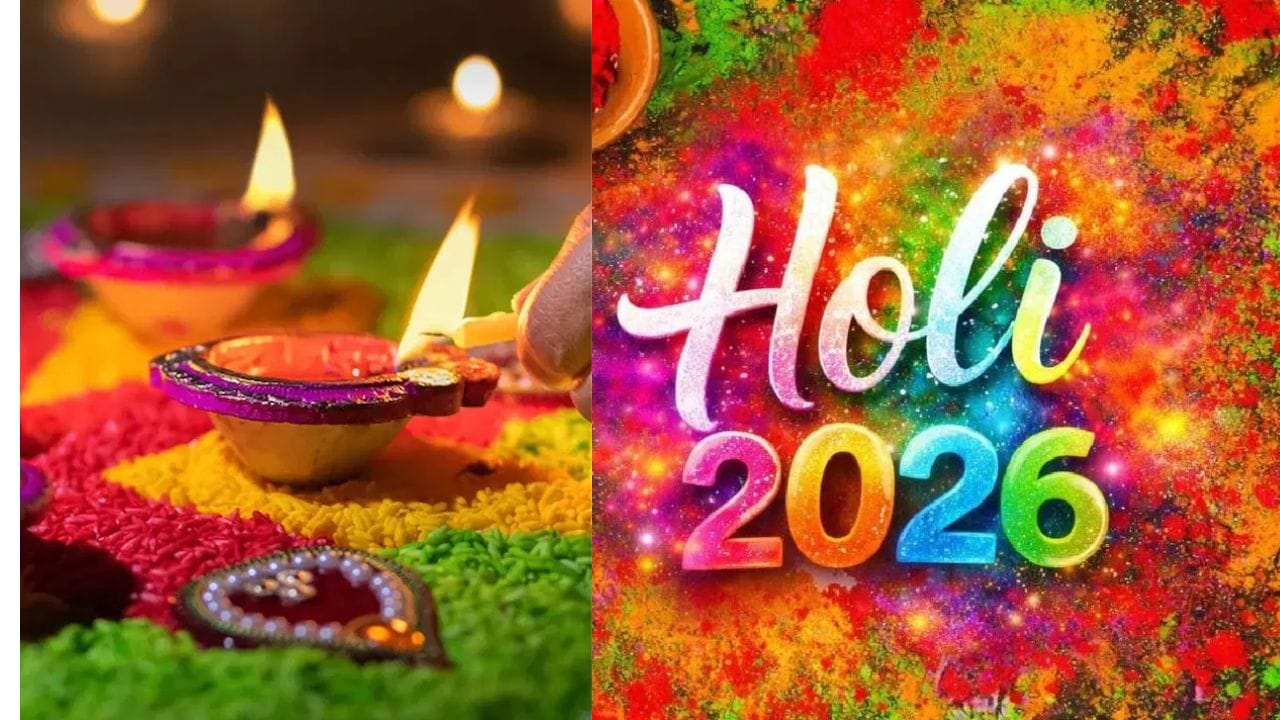 ദീപാവലി, ജന്മാഷ്ടമി, മഹാശിവരാത്രി, ഹോളി എന്നിവയാണ് ഈ നാല് മഹാരാത്രികൾ. ഈ ഉത്സവങ്ങളിലെല്ലാം രാത്രിയിൽ ധ്യാനം, ജപം, ആരാധന, വിളക്കുകൾ തെളിയിക്കൽ എന്നിവയ്ക്ക് വളരെയധികം പ്രാധാന്യമുണ്ട്.അത്തരത്തിൽ ഹോളിയുടെ രാത്രിയിൽ വിളക്കുകൾ തെളിയിക്കുന്നത് വളരെ പുണ്യകരമായാണ് കണക്കാക്കുന്നത്. (PHOTO: TV9 NETWORK)