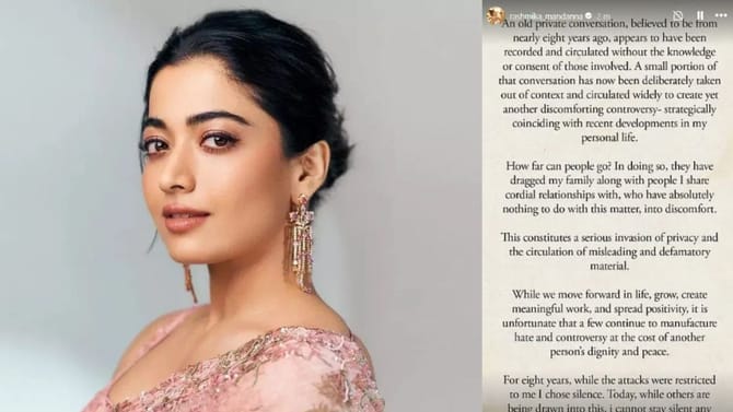 രശ്മിക മന്ദാനയുടെ മുന്നറിയിപ്പെത്തി, നിയമനടപടിയിലേക്ക് താരം