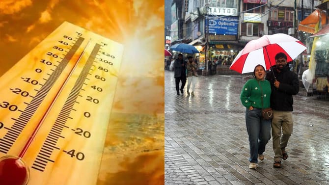 പൊള്ളുന്ന വെയിലിനിടെ മഴ മുന്നറിയിപ്പ്; കള്ളക്കടൽ സാധ്യത