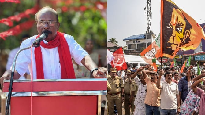 ചുവപ്പിൽ നിന്ന് കാവിയിലേക്ക്... നാട്ടികയിൽ വോട്ടുകൾ ഭിന്നിക്കുമോ?