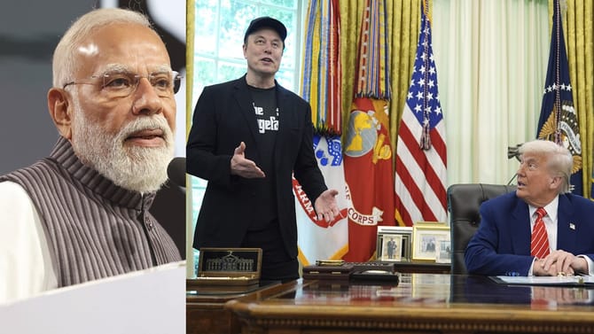 സംഭാഷണത്തില്‍ മസ്‌കും പങ്കുചേര്‍ന്നോ? വ്യക്തമാക്കി ഇന്ത്യ