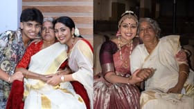 നടി നവ്യാനായരുടെ ഭർത്താവിന്റെ അമ്മ അന്തരിച്ചു