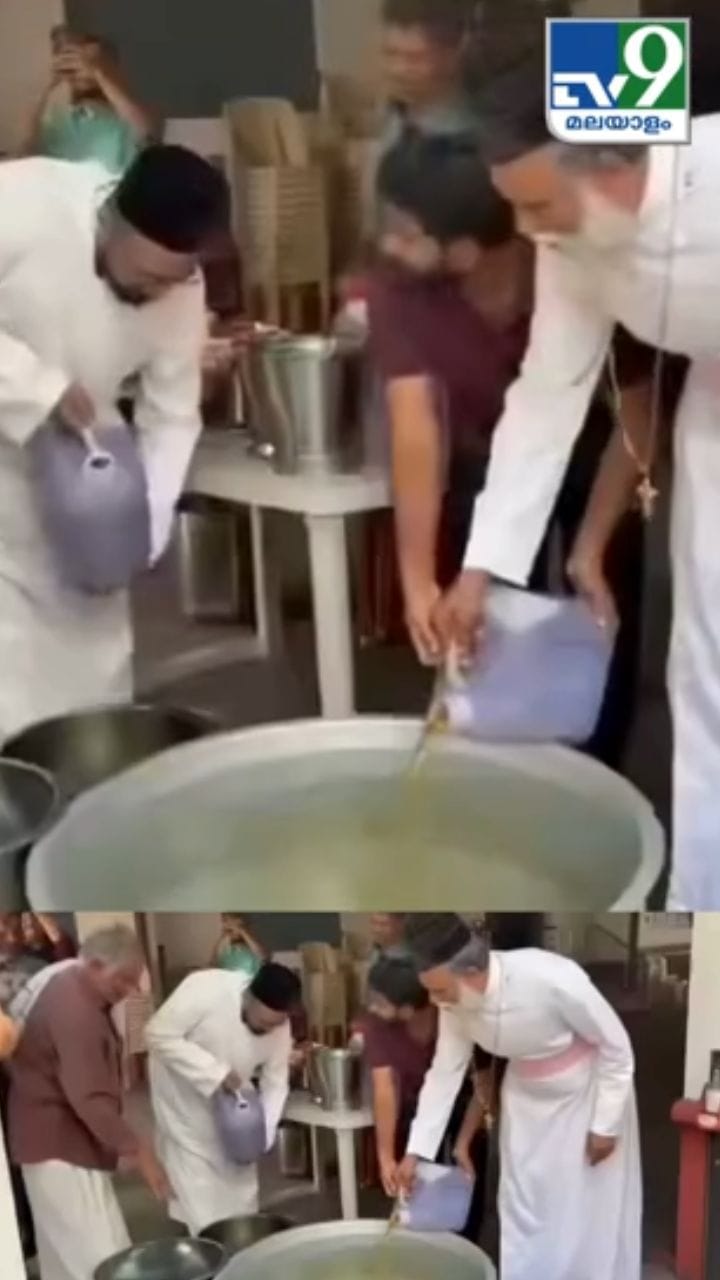 ഇതാണ് റിയൽ കേരള സ്റ്റോറി, പൊങ്കാല ഇടാൻ വന്ന ഭക്തർക്ക് കരുതലായി പാളയത്തെ ഓർത്തഡേക്സ് കത്തീഡ്രൽ