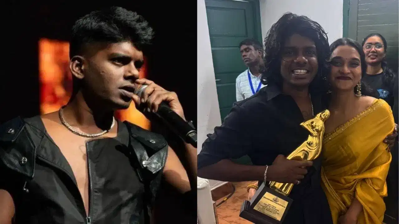 Vedan Love story: പുസ്തകം നൽകാൻ വന്ന നവമി പിന്നീട് ഭാര്യയായി, പ്രണയകഥ തുറന്നുപറഞ്ഞ് വേടൻ Vedan Love story: പുസ്തകം നൽകാൻ വന്ന നവമി പിന്നീട് ഭാര്യയായി, പ്രണയകഥ തുറന്നുപറഞ്ഞ് വേടൻ