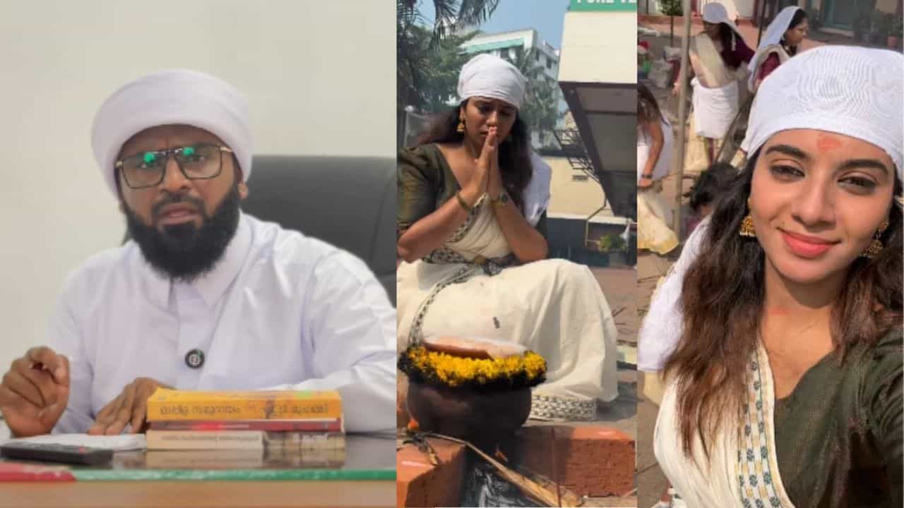 Reneesha Rahman: ന്റെ പൊന്നാങ്ങളമാരെ ഇങ്ങളൊന്നടങ്ങി... റെനിഷ പൊങ്കാലയിട്ടാൽ ഇങ്ങക്കെന്താ? മതേതരത്വം എന്തെന്ന് വ്യക്തമാക്കി ഉസ്താദ് അൻസാരി