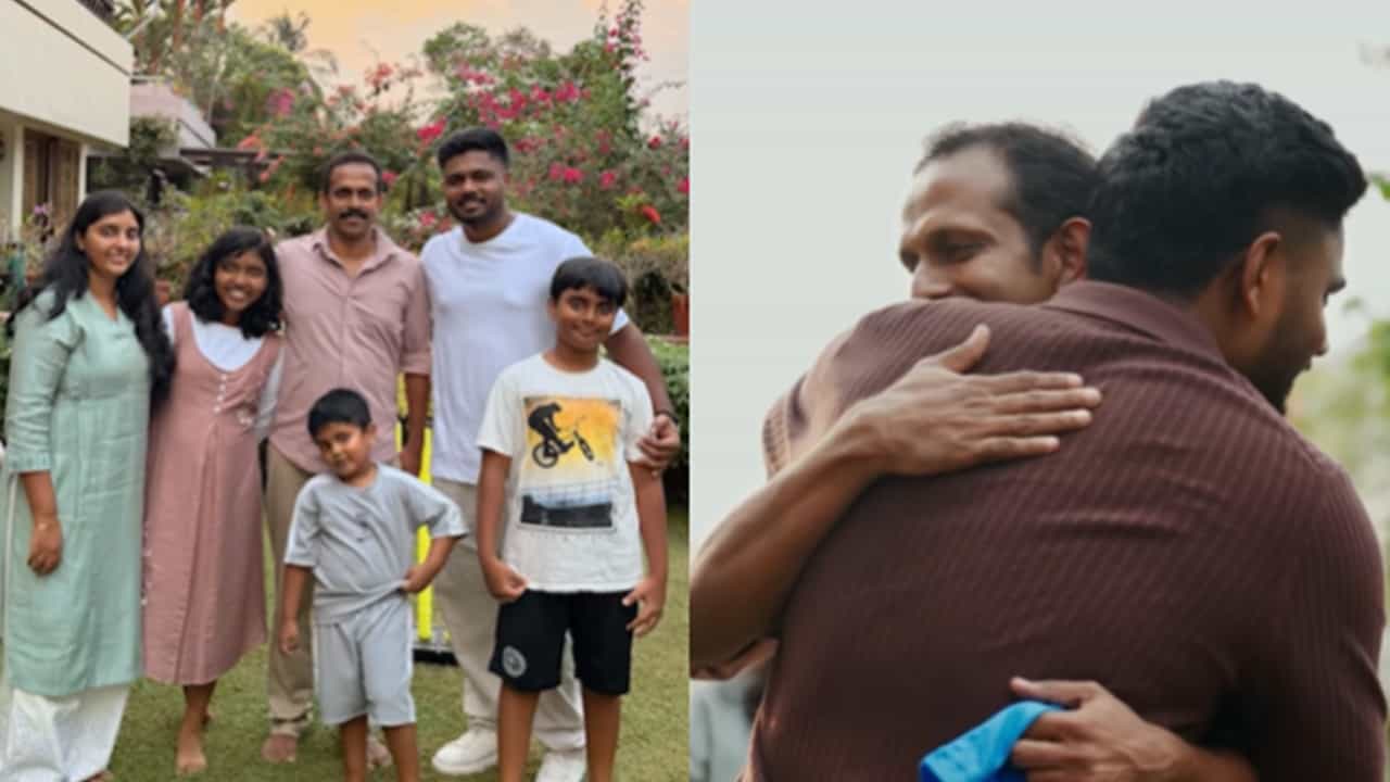 Sanju Samson: അതാ കണ്‍മുന്നില്‍ സഞ്ജു സാംസണ്‍; കൈ വിറച്ച് നിതിന്‍; ഒരുമിച്ച് കപ്പയും മീനും കഴിച്ച് മടക്കം