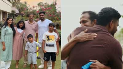 Sanju Samson: അതാ കണ്മുന്നില് സഞ്ജു സാംസണ്; കൈ വിറച്ച് നിതിന്; ഒരുമിച്ച് കപ്പയും മീനും കഴിച്ച് മടക്കം Sanju Samson: അതാ കണ്മുന്നില് സഞ്ജു സാംസണ്; കൈ വിറച്ച് നിതിന്; ഒരുമിച്ച് കപ്പയും മീനും കഴിച്ച് മടക്കം