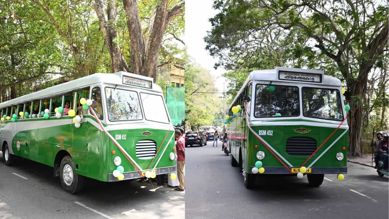 KSRTC Vintage Bus: പഴമയുടെ പച്ചപ്പിൽ അനന്തപുരി കാണാം; കെഎസ്ആർടിസി വിൻ്റേജ് ബസ് നിരക്കും റൂട്ടും അറിയാം