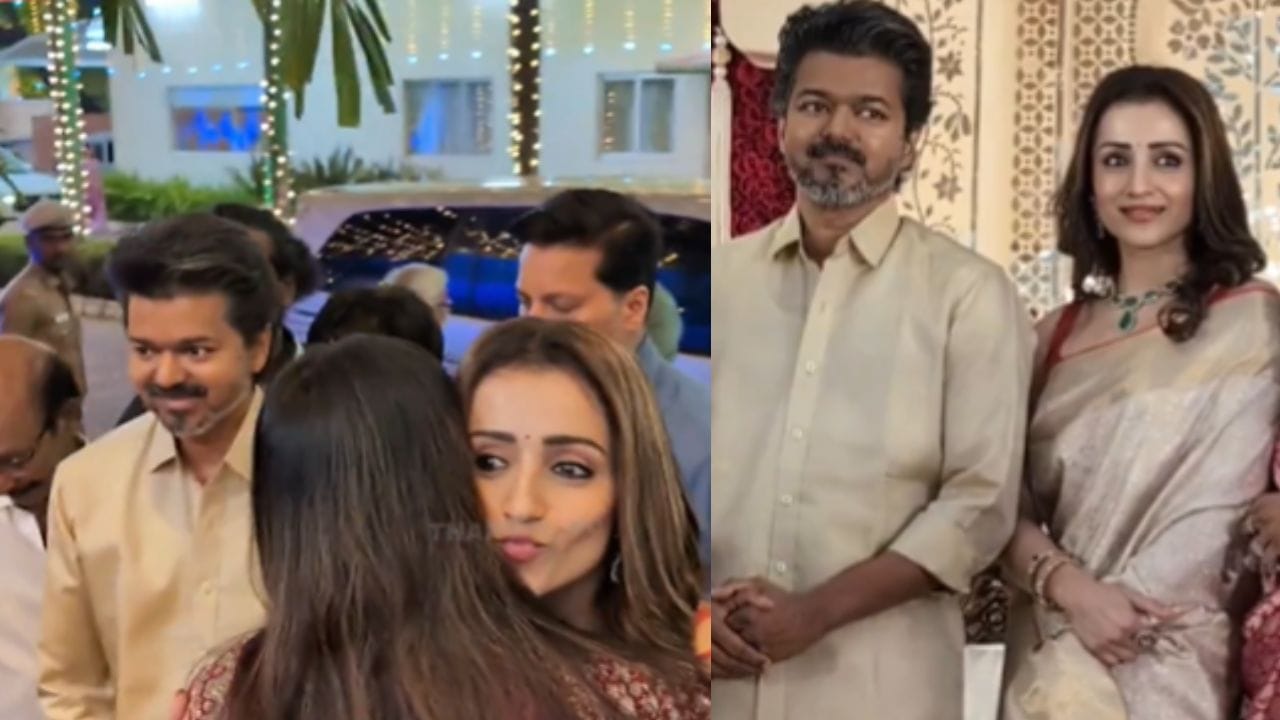 നടന് കാലങ്ങളായി ഒരു സിനിമ നടിയുമായി ബന്ധമുണ്ട് എന്നും വേണ്ടിവന്നാൽ അവരുടെ പേര് വെളിപ്പെടുത്താൻ തയ്യാറാണ് എന്നൊക്കെ സംഗീത പറഞ്ഞിരുന്നു. എന്നാൽ ഈ നടി തൃഷയാണ് എന്ന് തരത്തിൽ വിമർശനങ്ങളും ഉയരുന്നുണ്ട്. എന്നാൽ ആരും തന്നെ പരസ്യമായി അത് തൃഷയാണ് എന്ന് ഉറപ്പിച്ചിട്ടുമില്ല. എന്നാൽ കഴിഞ്ഞ ദിവസം എല്ലാവരെയും ഞെട്ടിച്ചുകൊണ്ട് വിജയിയും തൃഷയും ഒരു വിവാഹ ചടങ്ങിൽ ഒന്നിച്ചെത്തി. ഈ വീഡിയോയാണ് ഇപ്പോൾ സോഷ്യൽ മീഡിയയിൽ വ്യാപകമായി പ്രചരിക്കപ്പെടുന്നത്. (PHOTO: YOUTUBE)