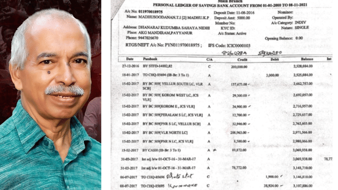 പയ്യന്നൂർ രക്തസാക്ഷി ഫണ്ട് തട്ടിപ്പിൽ തെളിവുകള്‍ പുറത്ത്