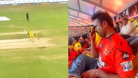 ആരാധകന്റെ നാരങ്ങാ പ്രയോഗം; പിന്നാലെ ദുബെ ക്ലീന്‍ ബൗള്‍ഡ്!