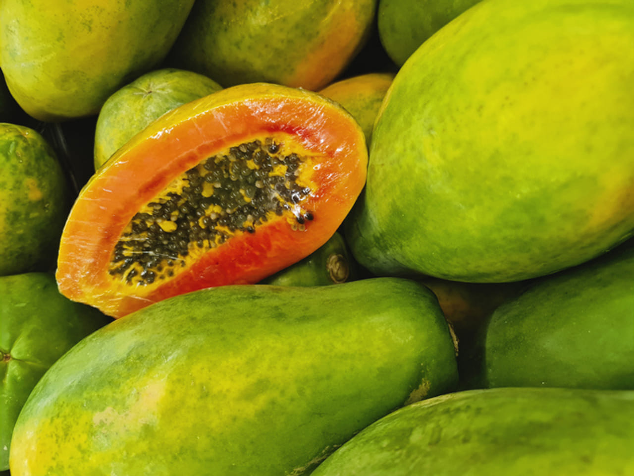 ശരീരഭാരം കുറയ്ക്കാൻ ആഗ്രഹിക്കുന്നവർക്ക് പ്രകൃതിദത്തമായി നിരവധി മാർ​ഗങ്ങളുണ്ട്. അതിൽ ഏറ്റവും നല്ല മാർ​ഗമാണ് പപ്പായ. കലോറി കുറവായതുകൊണ്ടും നാരുകൾ ധാരാളമായി അടങ്ങിയിട്ടുള്ളതിനാലും പപ്പായ ഡയറ്റിൽ ഉൾപ്പെടുത്തുന്നത് വളരെ നല്ലതാണ്. പക്ഷേ അപ്പോഴും ഒരു ചോദ്യം ബാക്കിനിൽക്കുകയാണ്, ശരീരഭാരം കുറയ്ക്കാൻ നല്ലത് പച്ച പപ്പായയാണോ പഴുത്ത പപ്പായയാണോ  എന്നത്. Image Credits: Getty Images
