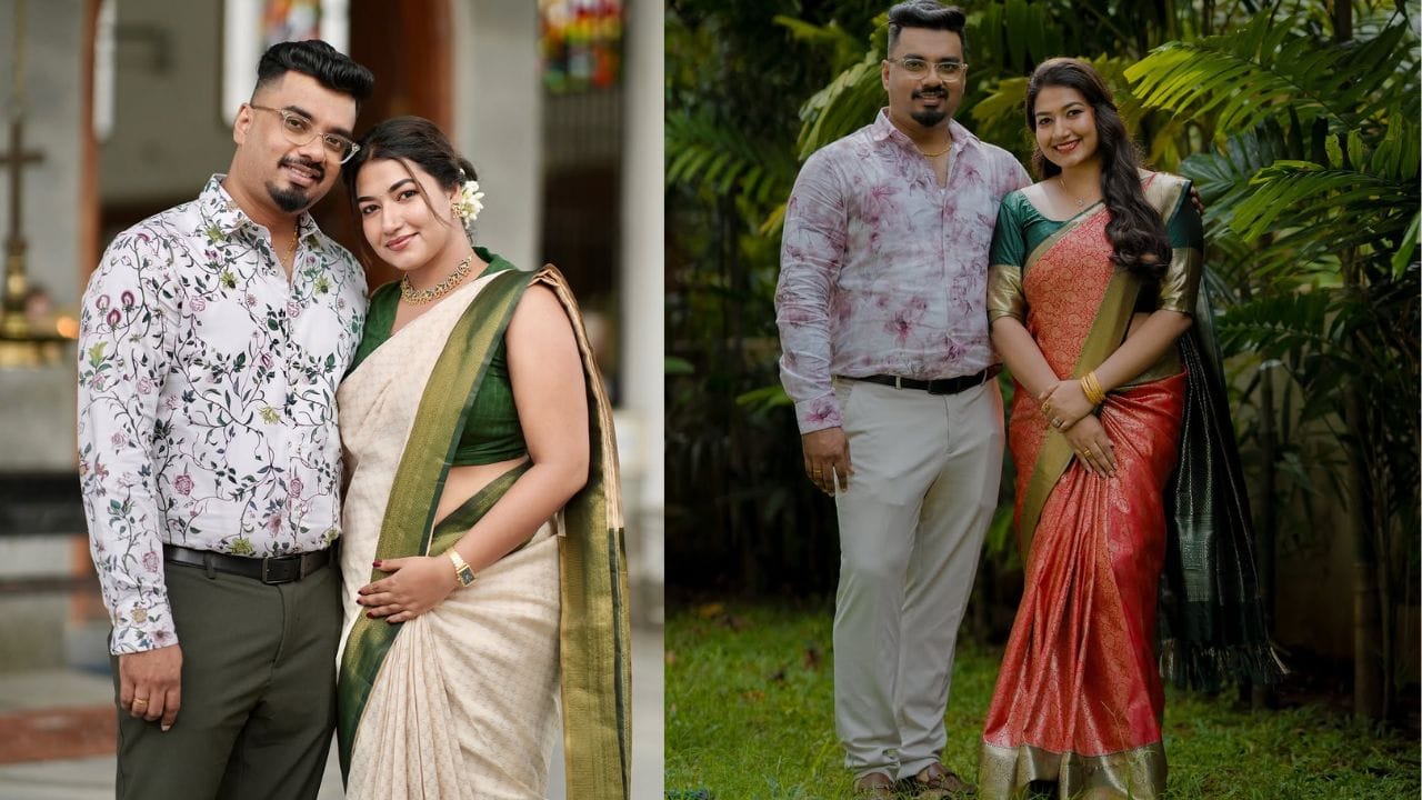 അന്നുമുതൽ തനിക്ക് വേണ്ട രീതിയിൽ അവളെ ഗ്രൂം ചെയ്തെടുക്കുകയായിരുന്നു എന്നാണ് എബി പറഞ്ഞത്. എബി അത് പറയുമ്പോൾ വളർത്തിയെടുത്തു എന്ന് ഗ്രേസ് മാറ്റിപ്പറയുന്നുമുണ്ട്. പക്ഷേ രണ്ടുപേരും നന്നായി ആസ്വദിച്ച് ചിരിച്ചുകൊണ്ടാണ് ഈ കാര്യങ്ങൾ എല്ലാം പറയുന്നത്. എന്നാൽ ഗ്രൂമിങ് എന്ന വാക്കാണ് സോഷ്യൽ മീഡിയയെ ചൊടിപ്പിച്ചത്. തനിക്ക് വേണ്ട രീതിയിൽ പങ്കാളിയെ മാറ്റിയെടുക്കുക എന്നത് സ്ത്രീവിരുദ്ധമായ ഒരു കാര്യമാണെന്നും നടത്തിയത് സ്ത്രീവിരുദ്ധ പരാമർശം ആണെന്നും ആണ് സോഷ്യൽ മീഡിയ അഭിപ്രായപ്പെടുന്നത്. (PHOTO: INSTAGRAM)