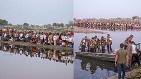 മഥുരയിൽ യമുനാ നദിയിൽ ബോട്ട് മറിഞ്ഞു 10 തീർത്ഥാടകർ മരിച്ചു